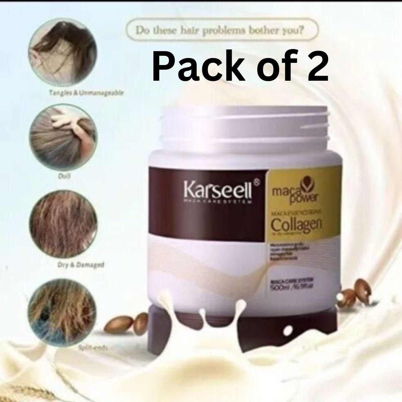 🤩Karseell Maca Power Collagen Hair Mask 100ml[BUY 1 GET 1 FREE]🤩