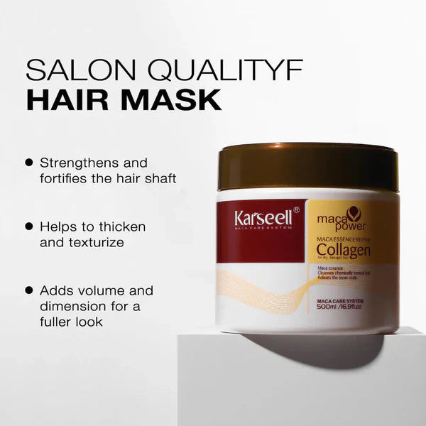 🤩Karseell Maca Power Collagen Hair Mask 100ml[BUY 1 GET 1 FREE]🤩